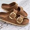 Birkenstock Arizona Big Buckle Oiled - Cognac